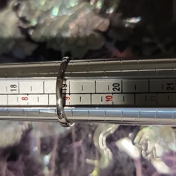 925 Sterling Silver Ring Oval Fire Opal 7x5mm Sapphire Gemstone Jewelry Size 9 - Picture 4 of 9